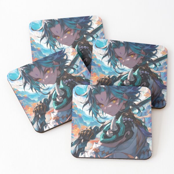 Item preview, Xiao Genshin Impact Windy Guardian Intense Portrait designed and sold by riadjamai.