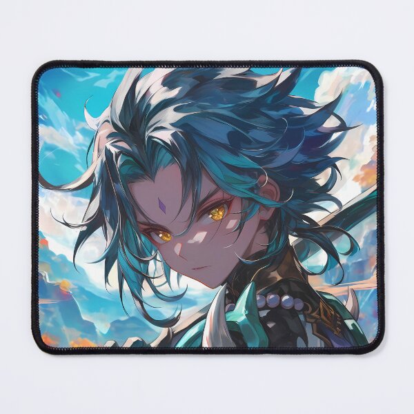 Item preview, Xiao Genshin Impact Windy Guardian Intense Portrait designed and sold by riadjamai.