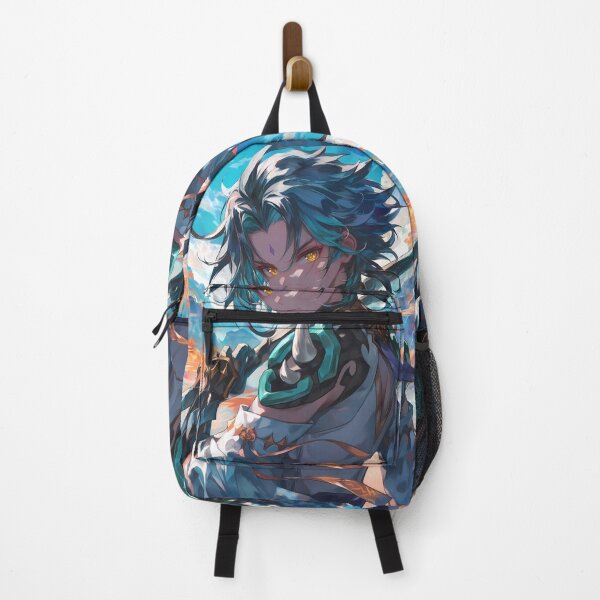 Item preview, Xiao Genshin Impact Windy Guardian Intense Portrait designed and sold by riadjamai.