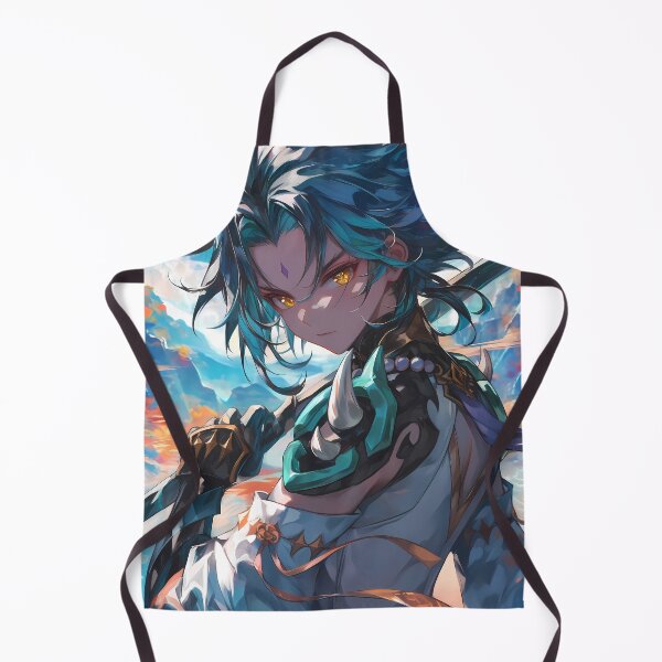 Item preview, Xiao Genshin Impact Windy Guardian Intense Portrait designed and sold by riadjamai.