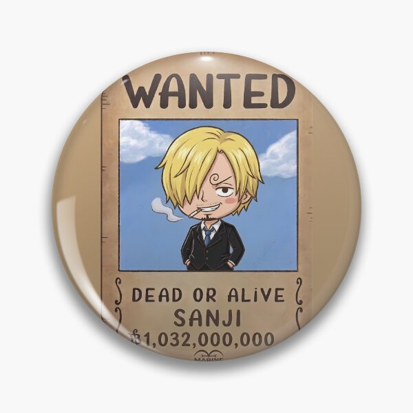 Item preview, Sanji Cute Wanted Poster designed and sold by empty25.