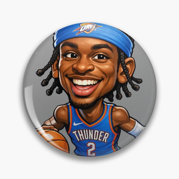 Item preview, Shai Gilgeous-Alexander CARICATURE designed and sold by voxvizion.