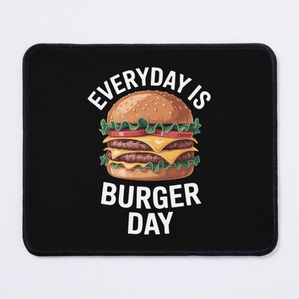 Item preview, Cheeseburger for Men Everyday Is Burger Day designed and sold by TrinaEspinoza.