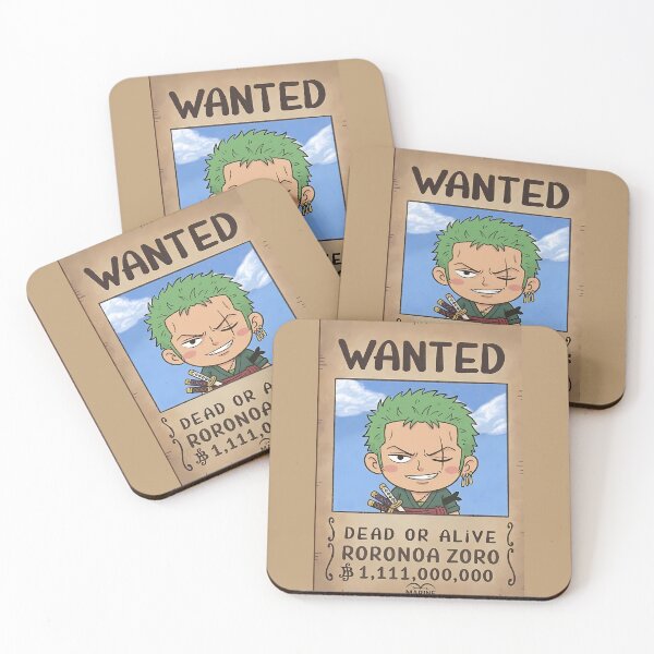 Item preview, Zoro Cute Wanted Poster designed and sold by empty25.