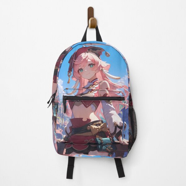 Item preview, Yanfei Genshin Impact Pink Hair City Sunshine designed and sold by riadjamai.