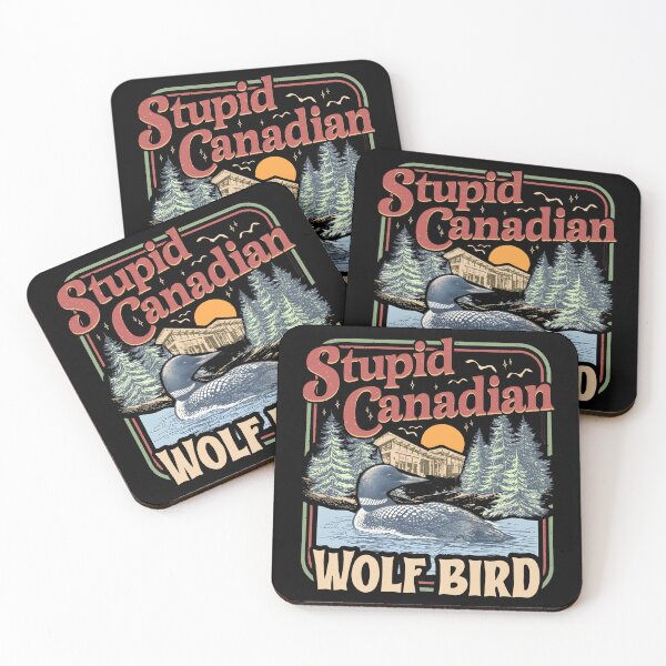 Item preview, Stupid Canadian Wolf Bird designed and sold by WSTRap.