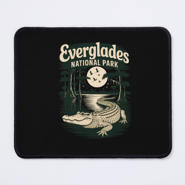 Item preview, Giant Step Co. Everglades National Park Crocodile Alligator Florida designed and sold by TrinaEspinoza.
