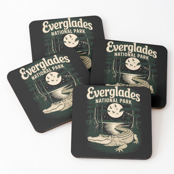 Item preview, Giant Step Co. Everglades National Park Crocodile Alligator Florida designed and sold by TrinaEspinoza.