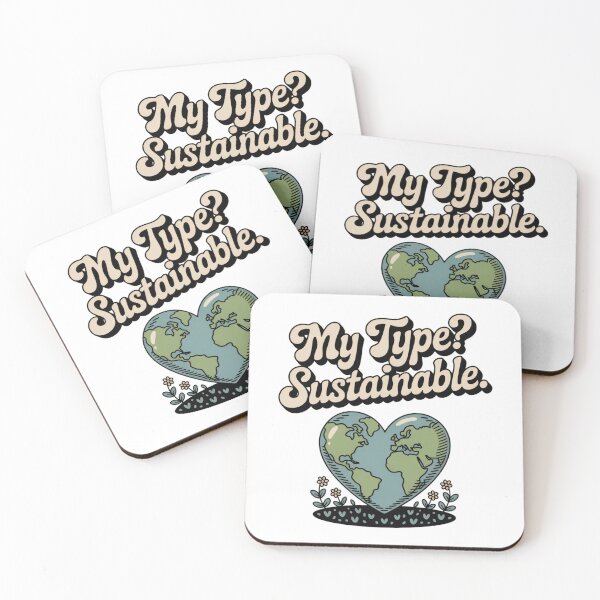 Item preview, My Type Sustainable Retro Earth Day Funny Eco T-Shirt designed and sold by proearth2022.