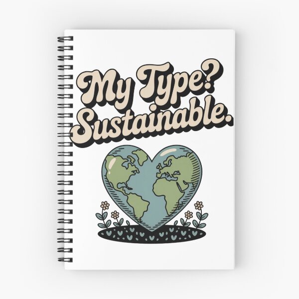 Item preview, My Type Sustainable Retro Earth Day Funny Eco T-Shirt designed and sold by proearth2022.