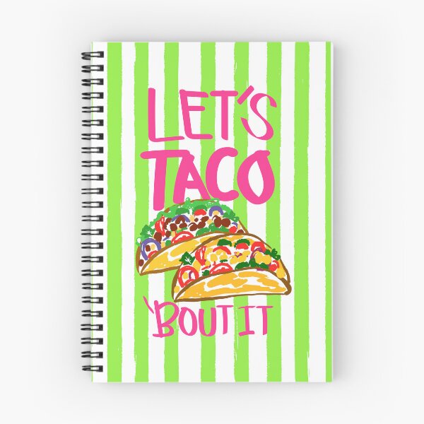 Item preview, Let’s Taco ‘Bout It Vintage Lime Green Stripes Illustration designed and sold by MaiZephyr.