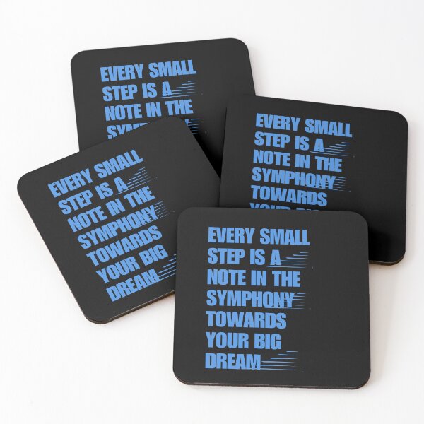 Item preview, Motivational Bold Letter Big Dreams Quote designed and sold by LoudVictory.