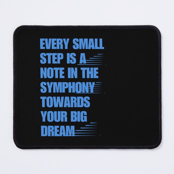 Item preview, Motivational Bold Letter Big Dreams Quote designed and sold by LoudVictory.
