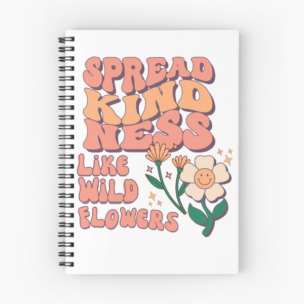 Item preview, Spread kindness like wild flowers designed and sold by Fun Mood Prints .