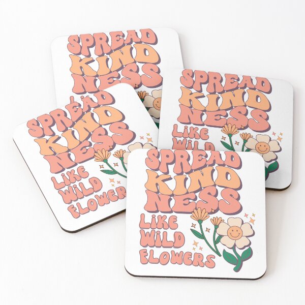 Item preview, Spread kindness like wild flowers designed and sold by Fun Mood Prints .