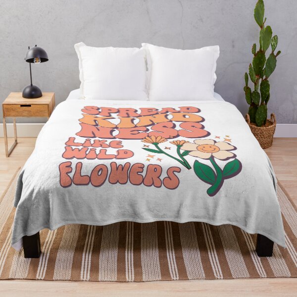 Item preview, Spread kindness like wild flowers designed and sold by Fun Mood Prints .