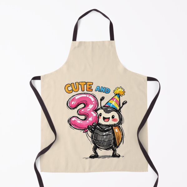Item preview, Cute 3rd Birthday Beetle designed and sold by GogaVibeRe.