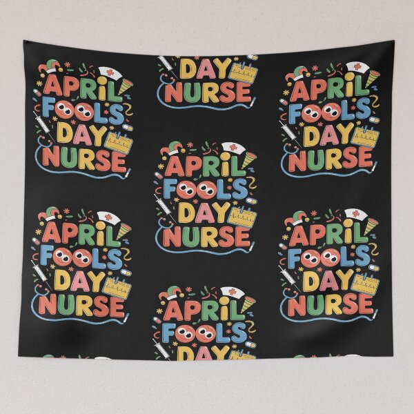 Item preview, April Fool's Day Nurse April 1st Fools Day Joke Pranks  designed and sold by Soleaani.