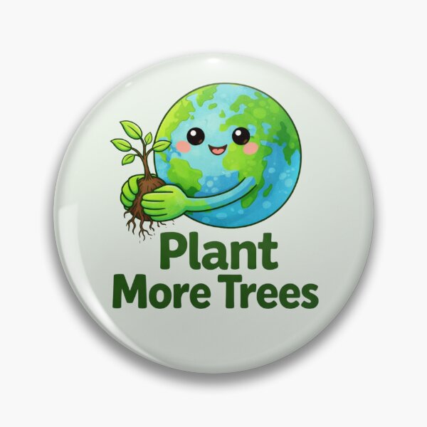 Item preview, Plant More Trees - Planet Eco Friendly Design designed and sold by Myra365Art.