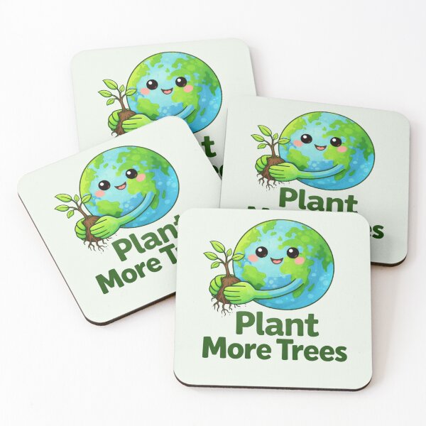 Item preview, Plant More Trees - Planet Eco Friendly Design designed and sold by Myra365Art.