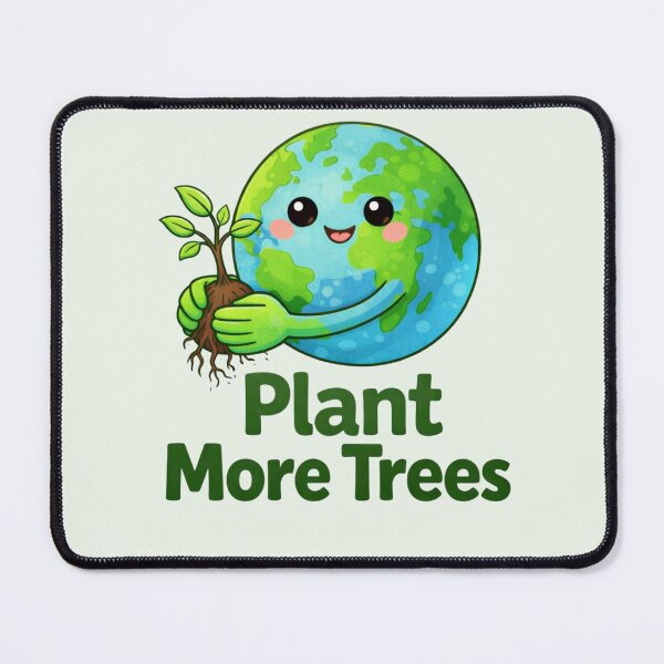 Item preview, Plant More Trees - Planet Eco Friendly Design designed and sold by Myra365Art.