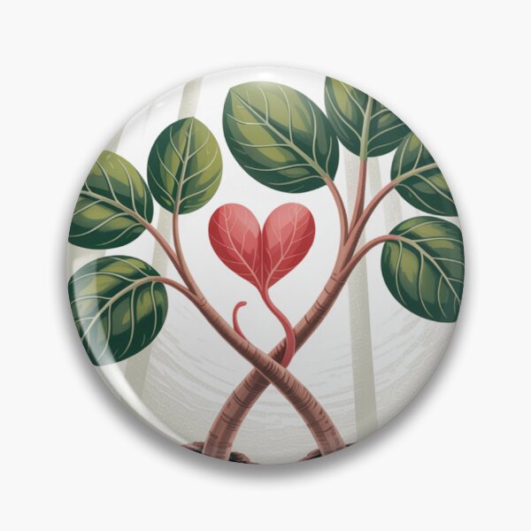 Item preview, Entwined Trees Heart Leaf Roots Nature Love Environmental T-Shirt designed and sold by proearth2022.
