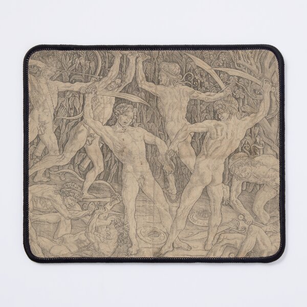 Item preview, Pollaiuolo Nude Wrestlers | Vintage Medical designed and sold by GammaRay.