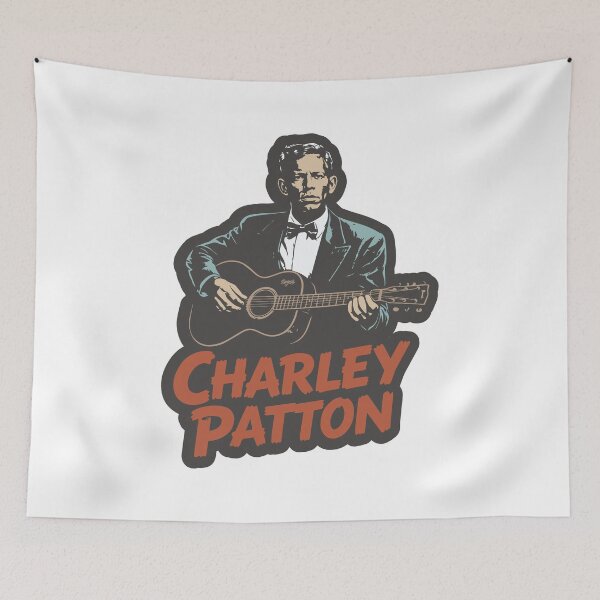 Item preview, Charley Patton Delta Blues Guitar Legend designed and sold by Boogosh.