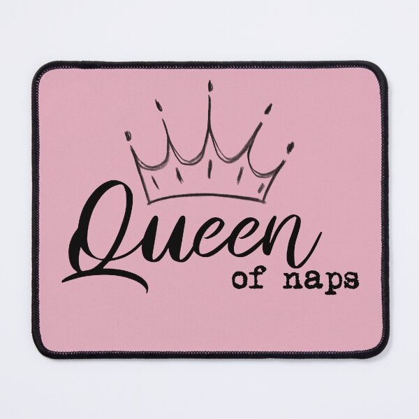 Item preview, Queen of naps v2, black designed and sold by QukiDesign.