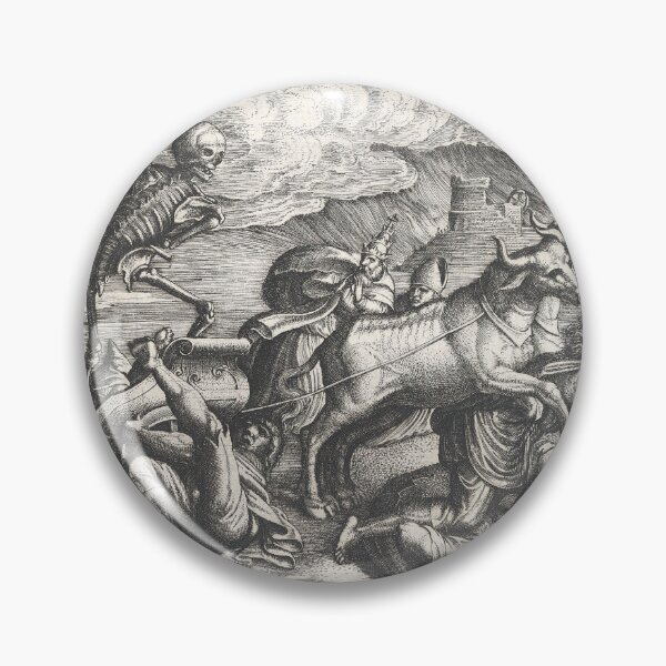 Item preview, Pencz Death And Hourglass | Vintage Medical designed and sold by GammaRay.