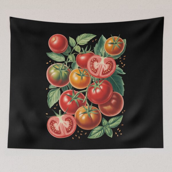 Item preview, Tomato Season Vegetable Gardener Tomatoes Watercolor Summer designed and sold by TrinaEspinoza.