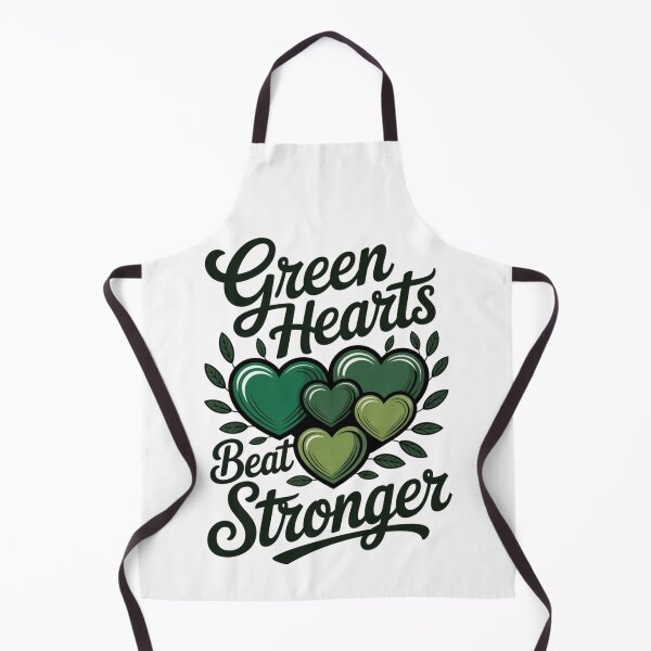 Item preview, Green Hearts Beat Stronger Environmental Slogan Nature T-Shirt designed and sold by proearth2022.