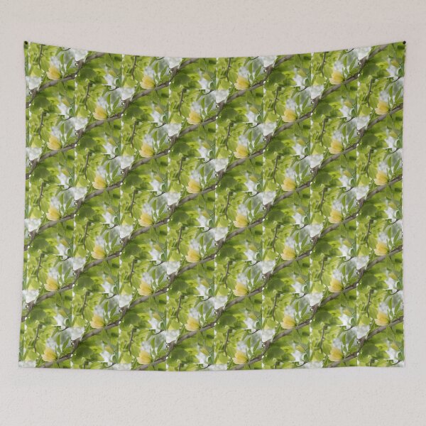 Item preview, Sun-colored Yellow Magnolia Bloom designed and sold by Georgia Mizuleva.