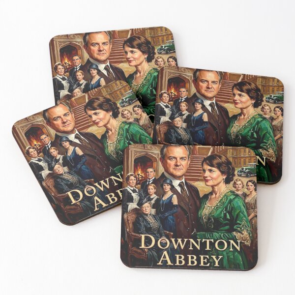 Item preview, The Crawley Legacy: Downton Abbey Oil Art designed and sold by Art's Diner.