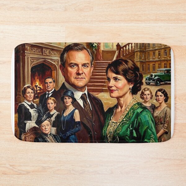 Item preview, The Crawley Legacy: Downton Abbey Oil Art designed and sold by Art's Diner.