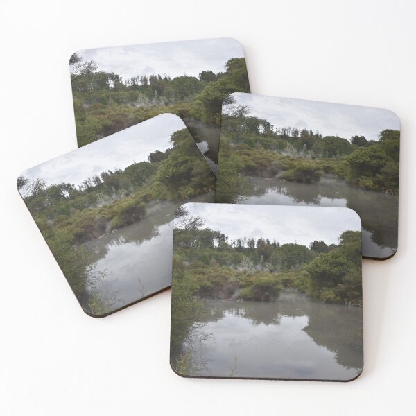 Item preview, Misty Hot Springs Landscape designed and sold by getmybookstore.