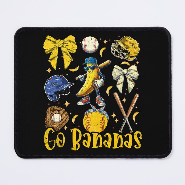 Item preview, Lets Go Bananas Funny Banana Retro Kids Boys Youth Teen Silly Cartoon Humor designed and sold by schoolofbullies.
