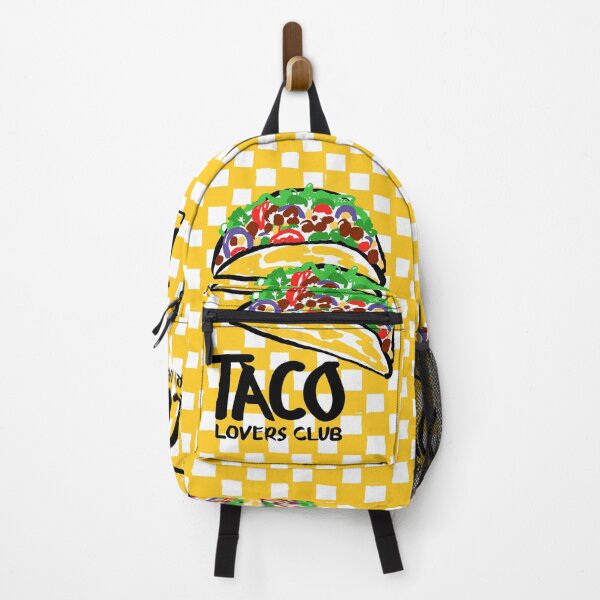 Item preview, Taco Lovers Club Yellow Checkered Vintage Illustration designed and sold by MaiZephyr.