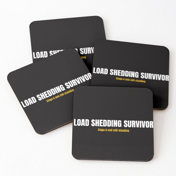 Item preview, Load Shedding Survivor | Stage 6 And Still Standing | Funny South African Gift designed and sold by TheOmniaMarket.