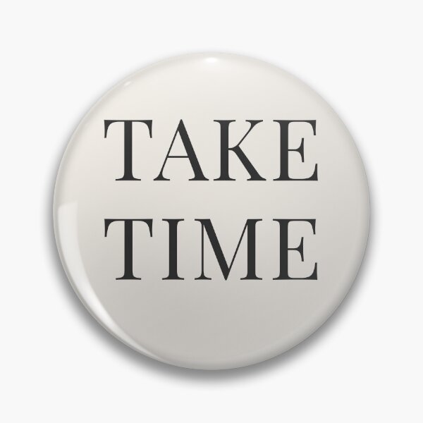 Item preview, Take Time Minimalist Typography Shirt – Calm Aesthetic Sweatshirt designed and sold by BestVarieties.