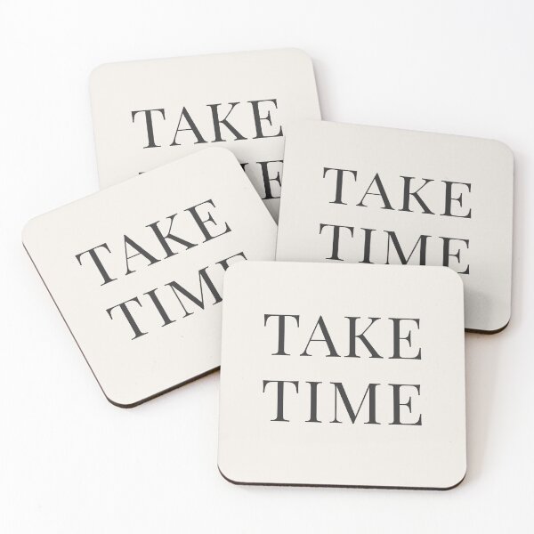Item preview, Take Time Minimalist Typography Shirt – Calm Aesthetic Sweatshirt designed and sold by BestVarieties.