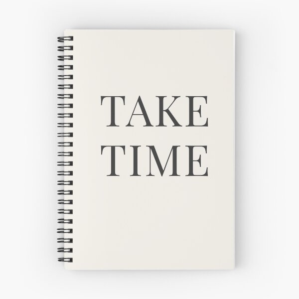 Item preview, Take Time Minimalist Typography Shirt – Calm Aesthetic Sweatshirt designed and sold by BestVarieties.