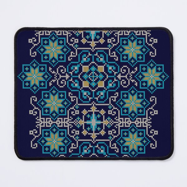 Item preview, Palestine Realistic Embroidery Pattern Palestinian Tatreez Art designed and sold by Hurriyyatee.