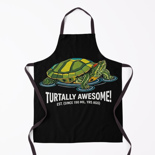 Item preview, Vibrant Red-Eared Slider Turtle Graphic - Turtally Awesome Retro Vector T-Shirt designed and sold by ZyxDes.