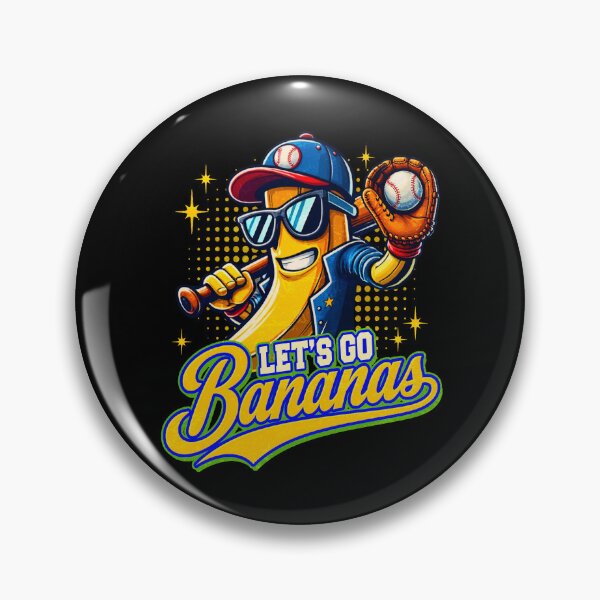 Item preview, Lets Go Banana Retro Boys Kids Men Youth Teen designed and sold by schoolofbullies.