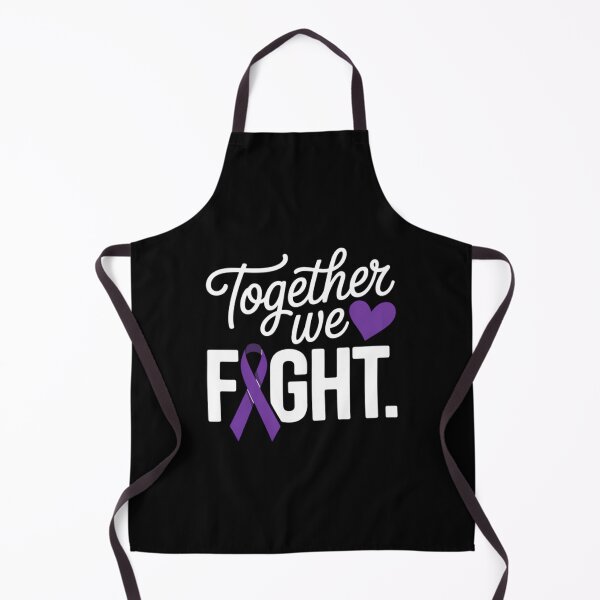 Item preview, Together We Fight Cancer Ribbon Pancreatic Cancer Awareness Pancreatic Cancer Fighter designed and sold by TrinaEspinoza.