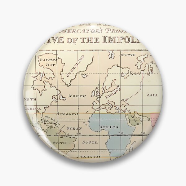 Item preview, World Mercator Projection | Vintage Map designed and sold by GammaRay.