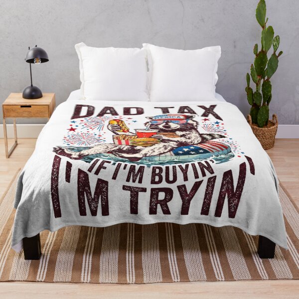 Item preview, Dad Tax If I'm Buyin' I'm Tryin' Fathers Day Dad Jokes - Cool Gift for Dad, Father’s Day Humor, Fast Food Style designed and sold by Ortigzitoun.