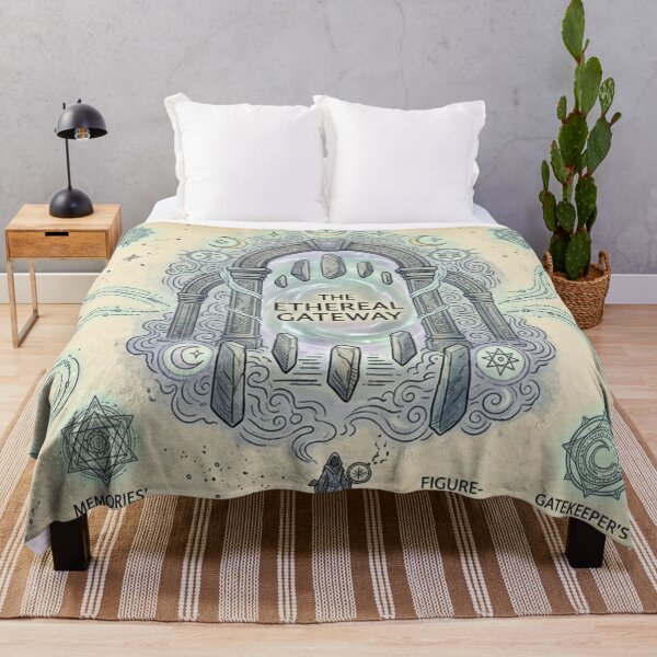Item preview, The Ethereal Gateway - Vintage Celestial & Astral Fantasy Map Pattern designed and sold by InnerwayStudio.