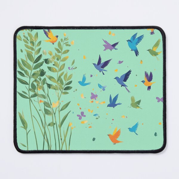 Item preview, Watercolor Birds and Flora designed and sold by sanorastyle.
